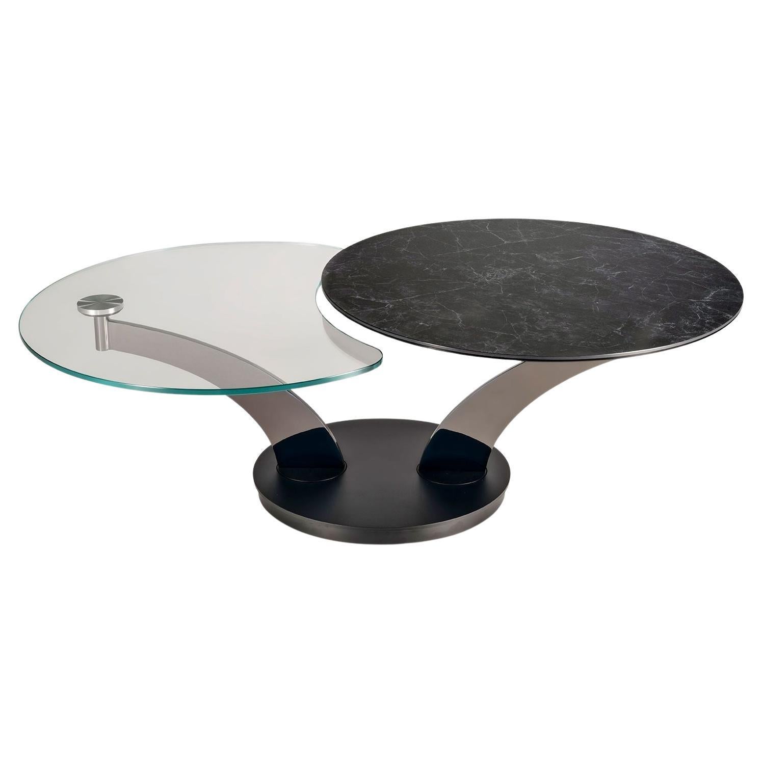 Ausziehbarer Couchtisch Naos SAMURAI Design A.TOMAIUOLO im Angebot