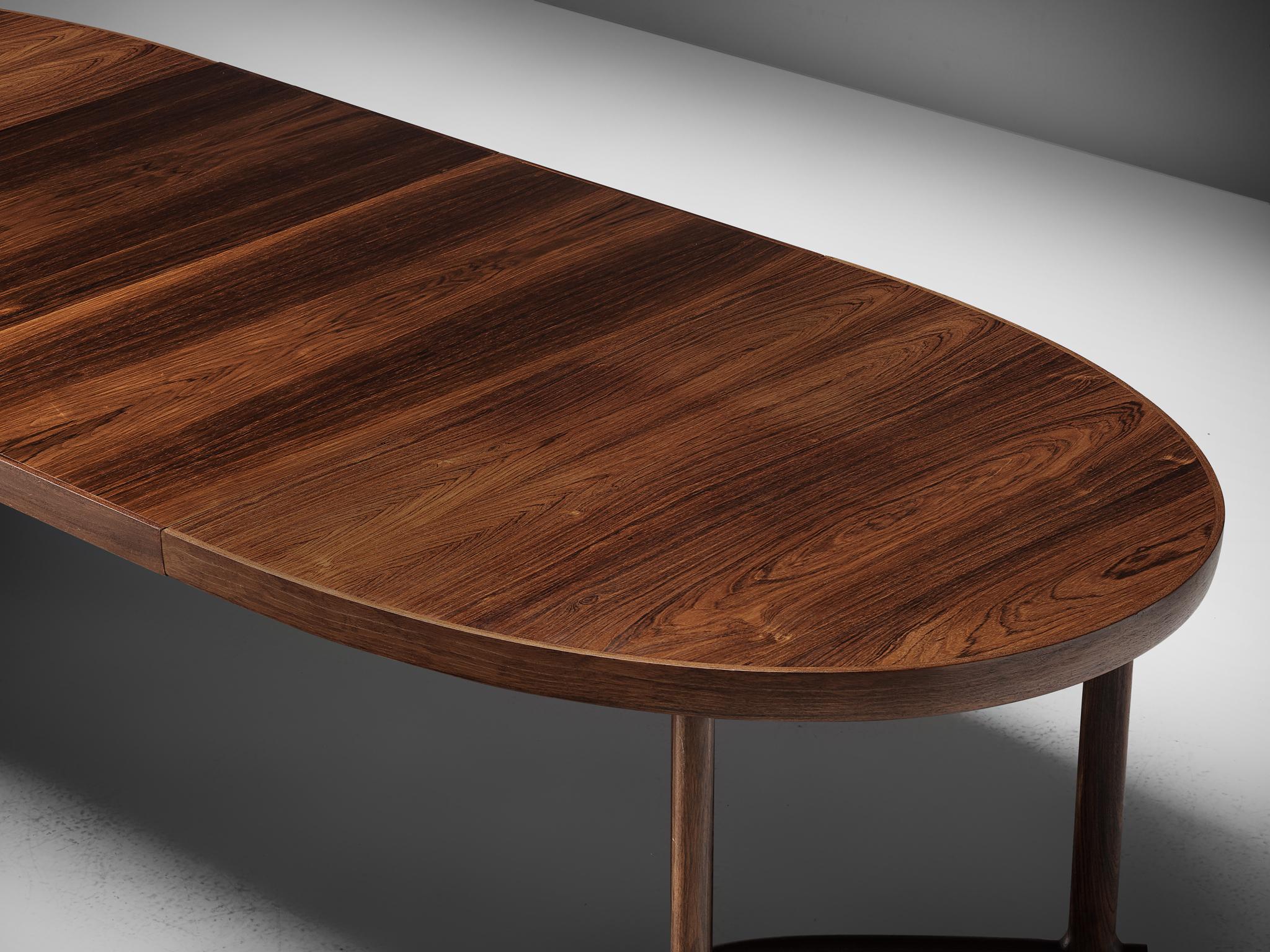 Mid-20th Century Extendable Danish Dining Table