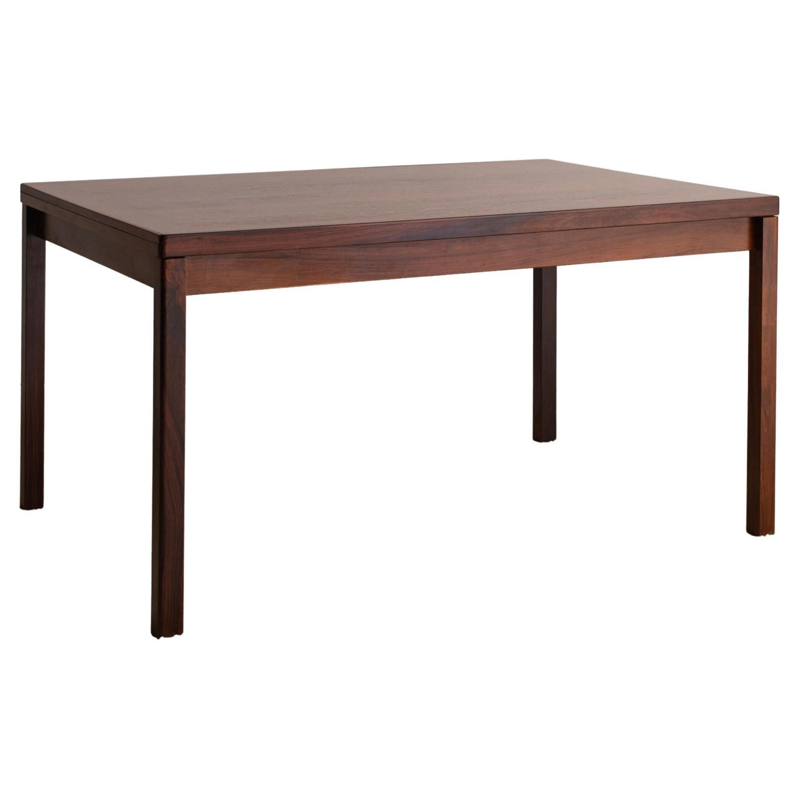 Extendable Danish Modern Rosewood Dining Table