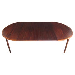Vintage Danish Rosewood Dining Table by Møbelintarsia