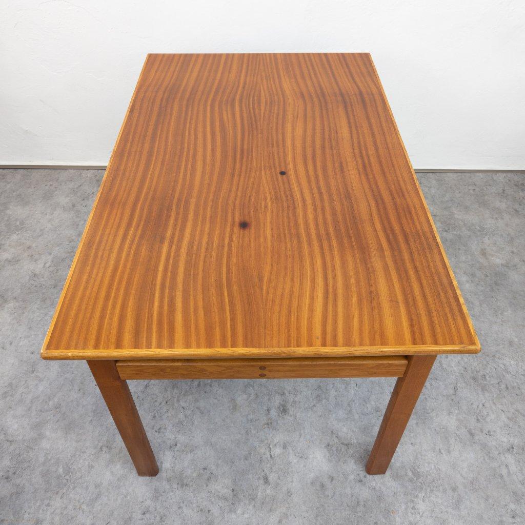Oak Extendable Dining Table by Alan Fuchs for Krasna Jizba For Sale