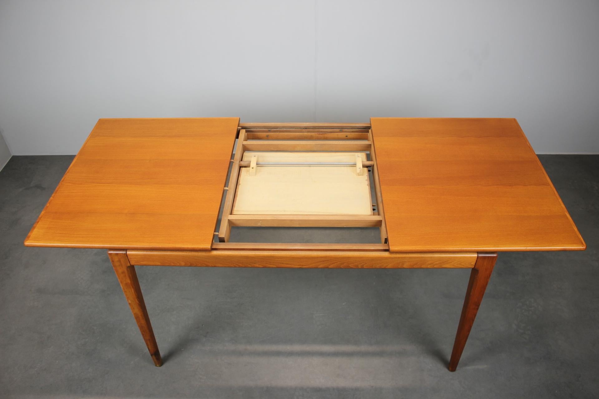 Late 20th Century Extendable Dining Table by Dřevotvar, 1970s For Sale