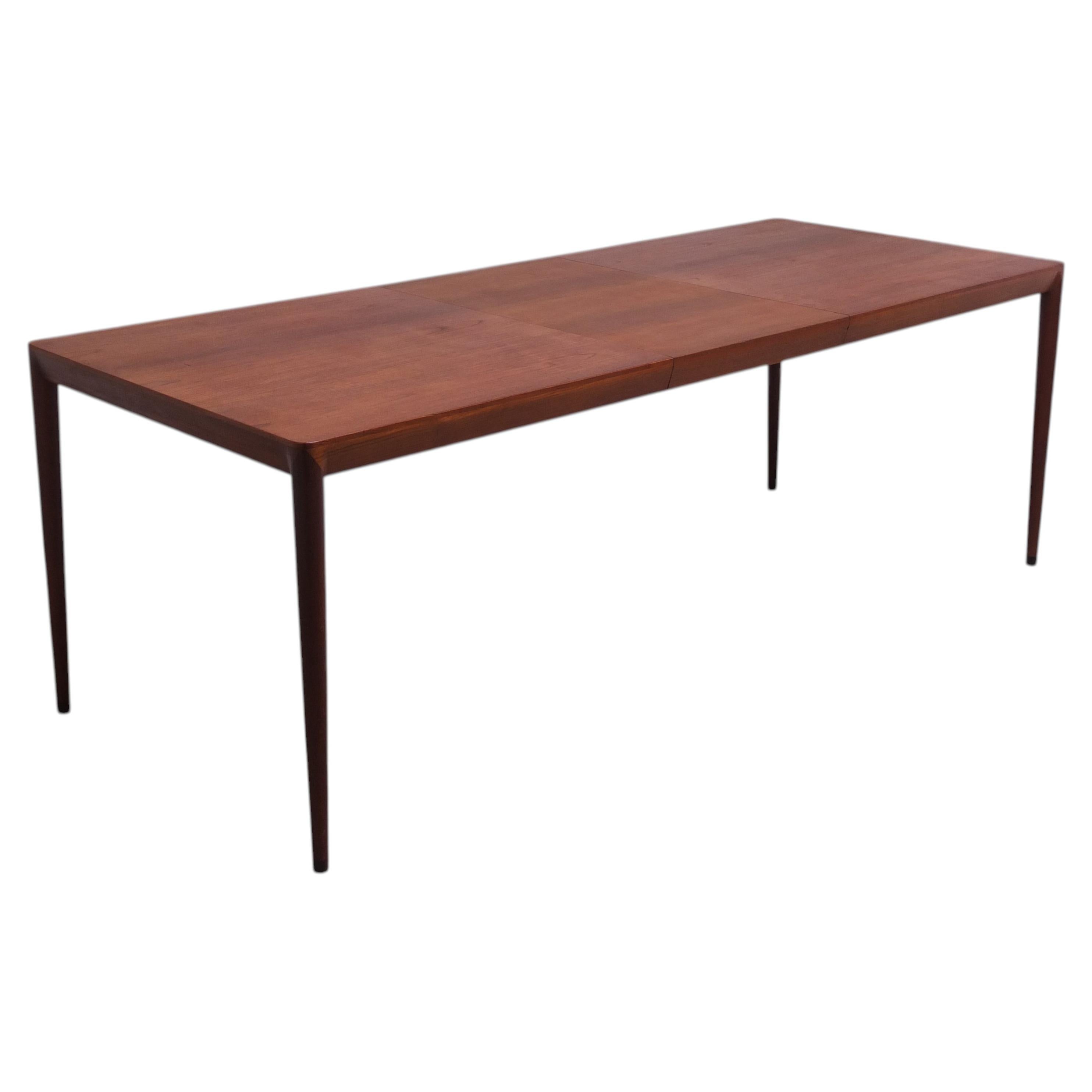 Extendable Dining Table by Erik Riisager Hansen for Haslev, 1960s