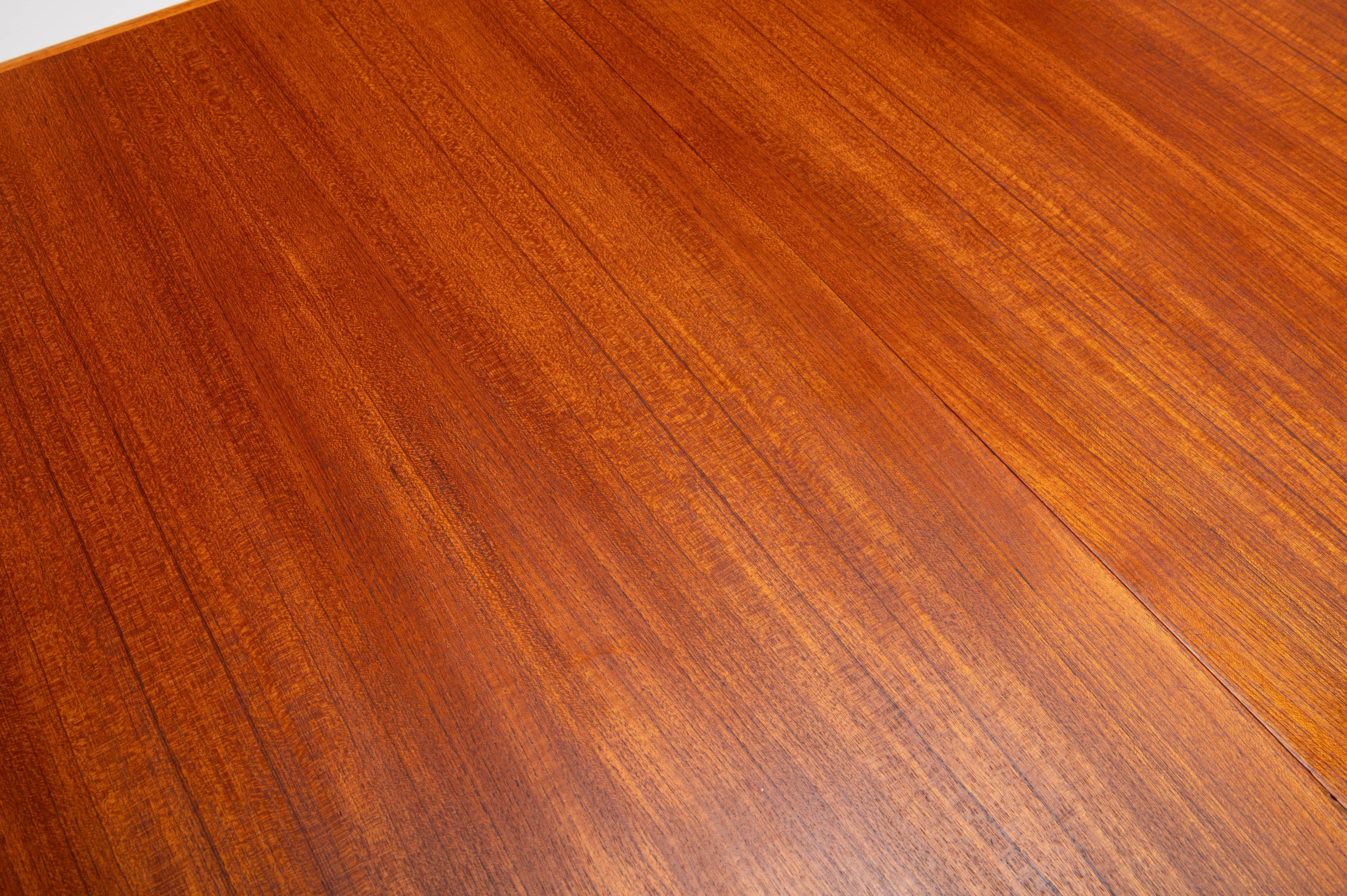 Extendable Dining Table by H.W. Klein for Bramin, 1960s For Sale 5