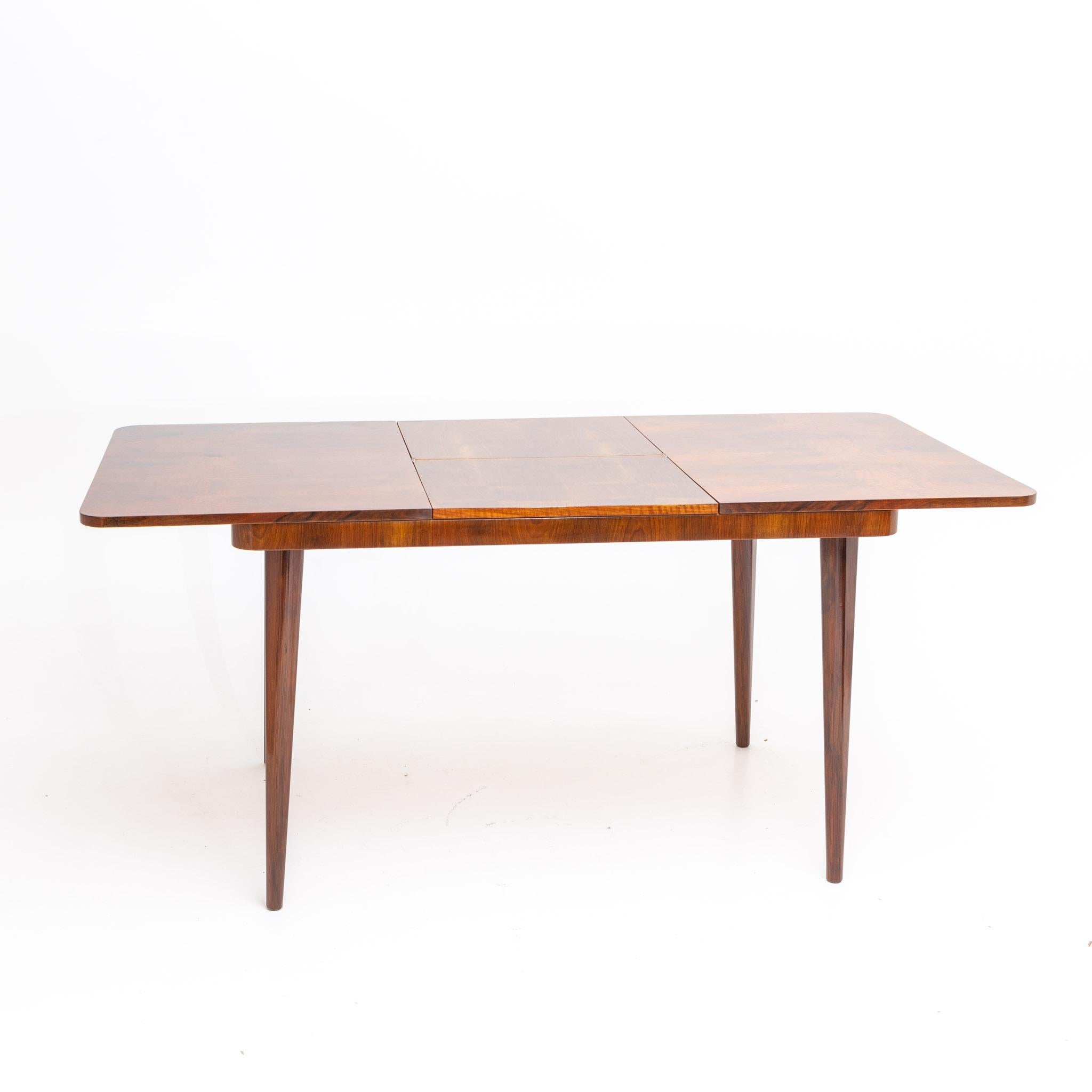 Mid-20th Century Extendable Dining Table by Jindrich Halabala for UP Zavody, Czechoslovakia, 1950 For Sale