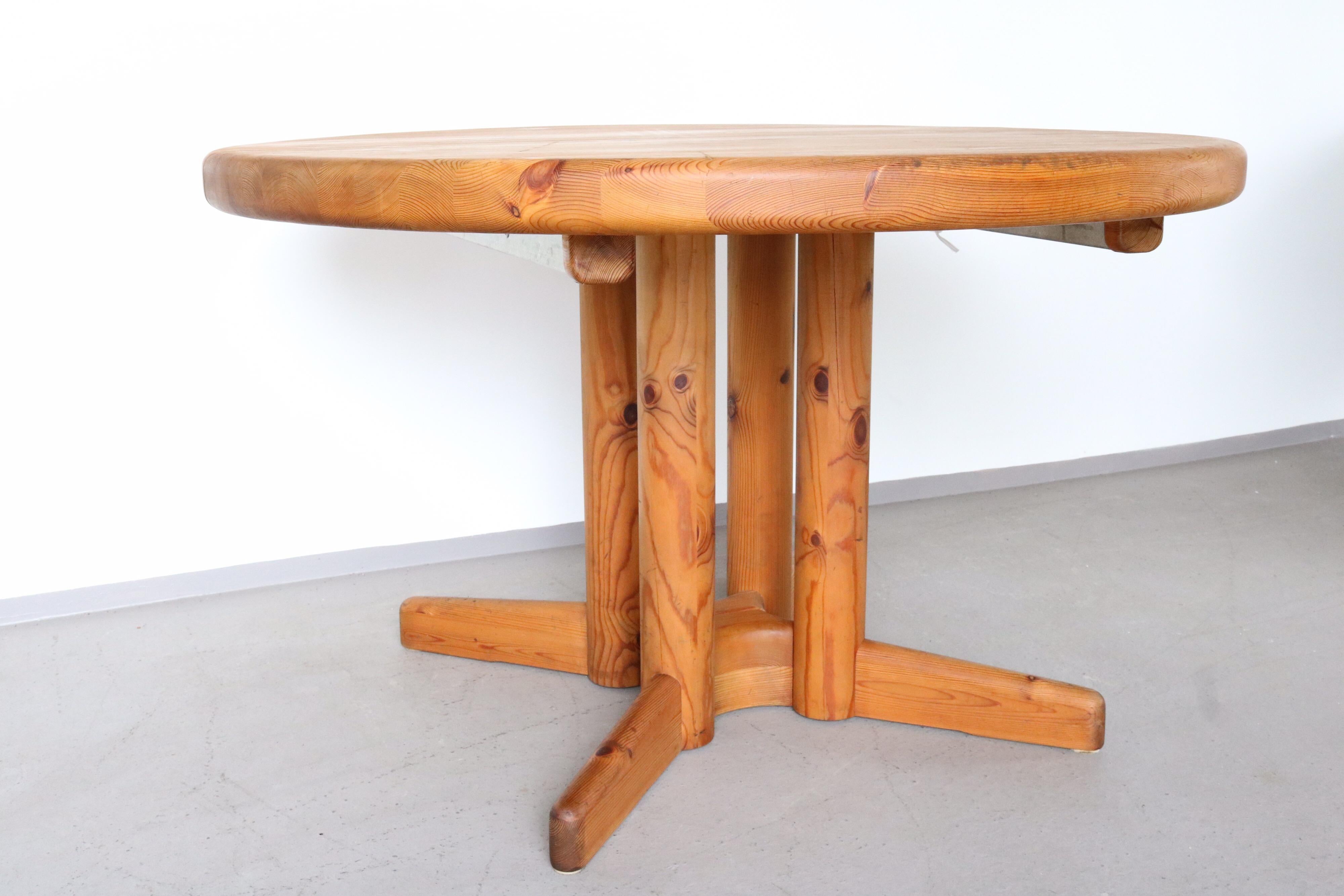 Extendable Dining Table by Rainer Daumiller, Denmark, 1970 In Good Condition In Nürnberg, DE