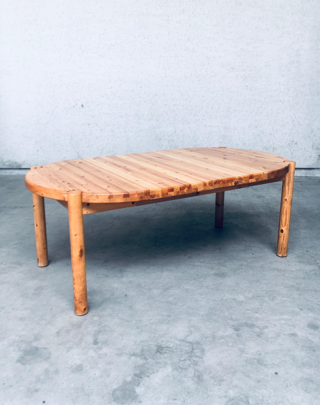 Late 20th Century Extendable Dining Table by Rainer Daumiller for Hirtshals Sawaerk, Denmark 1970s