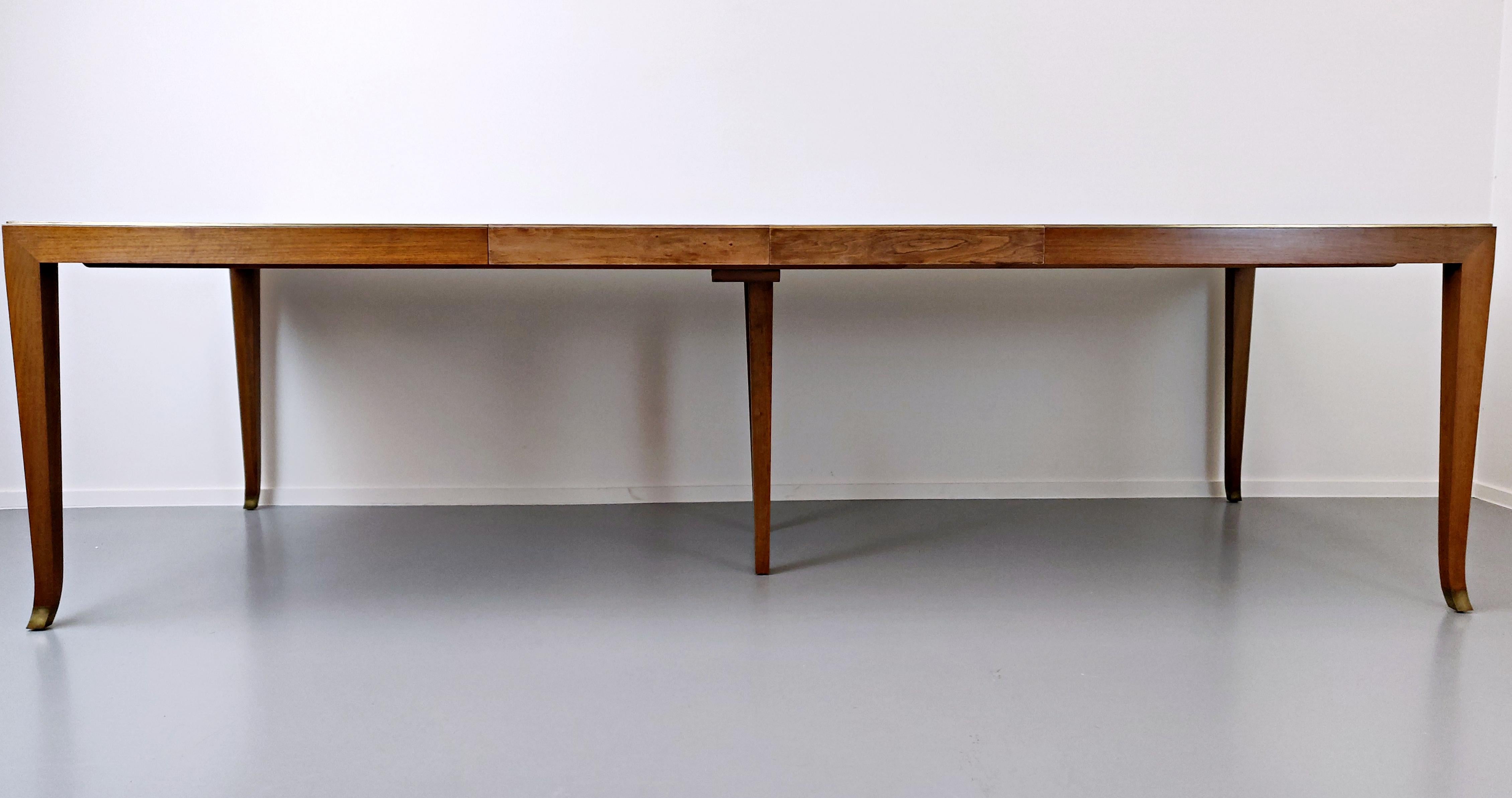 Extendable Dining Table by T.H. Robsjohn-Gibbings for Saridis For Sale 1