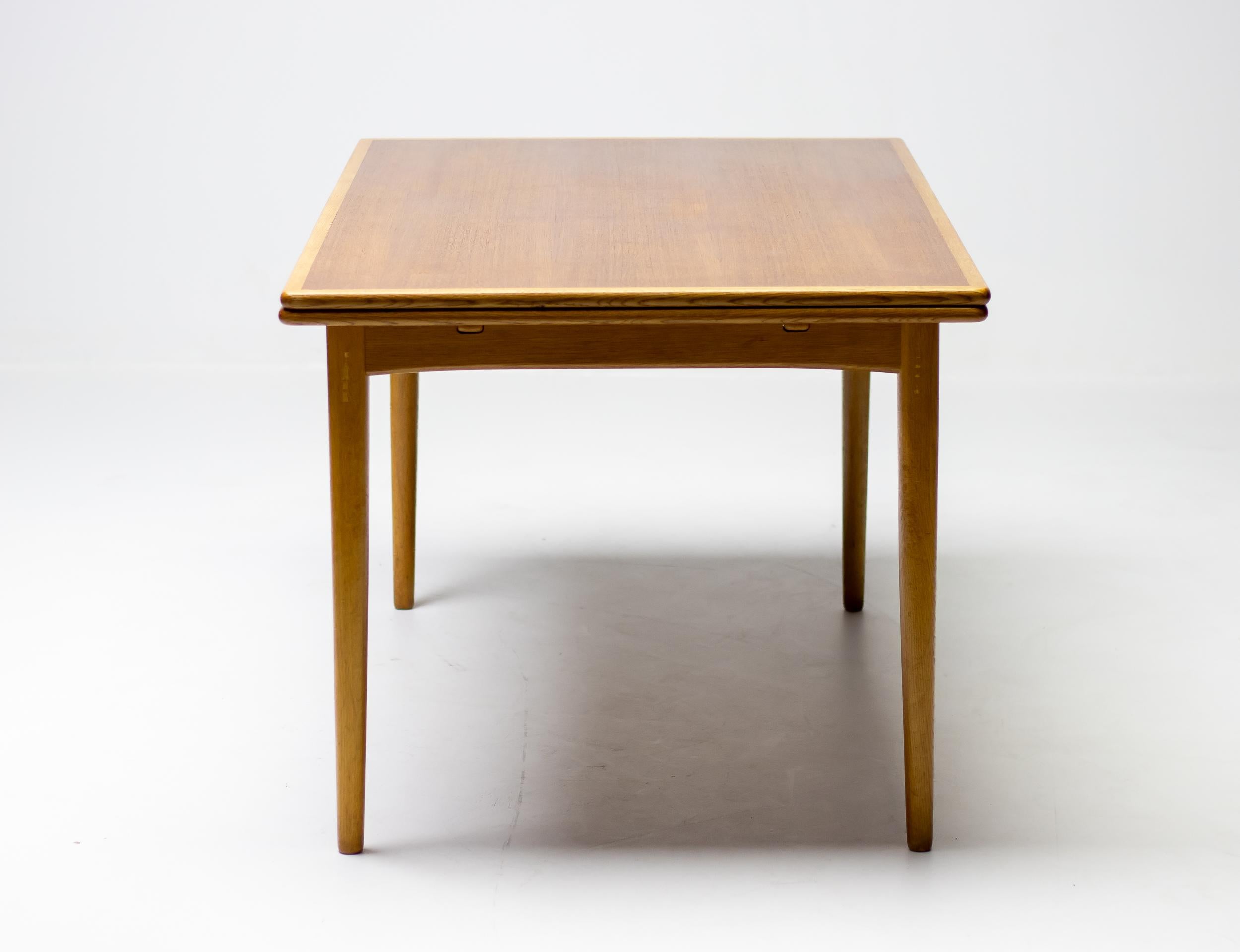 Swedish Extendable Dining Table by Yngvar Sandström For Sale