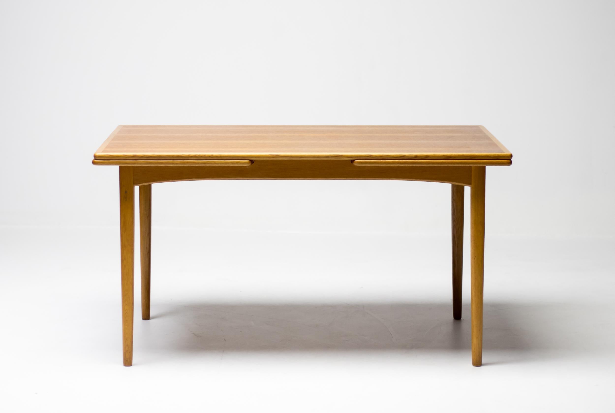 Mid-20th Century Extendable Dining Table by Yngvar Sandström For Sale