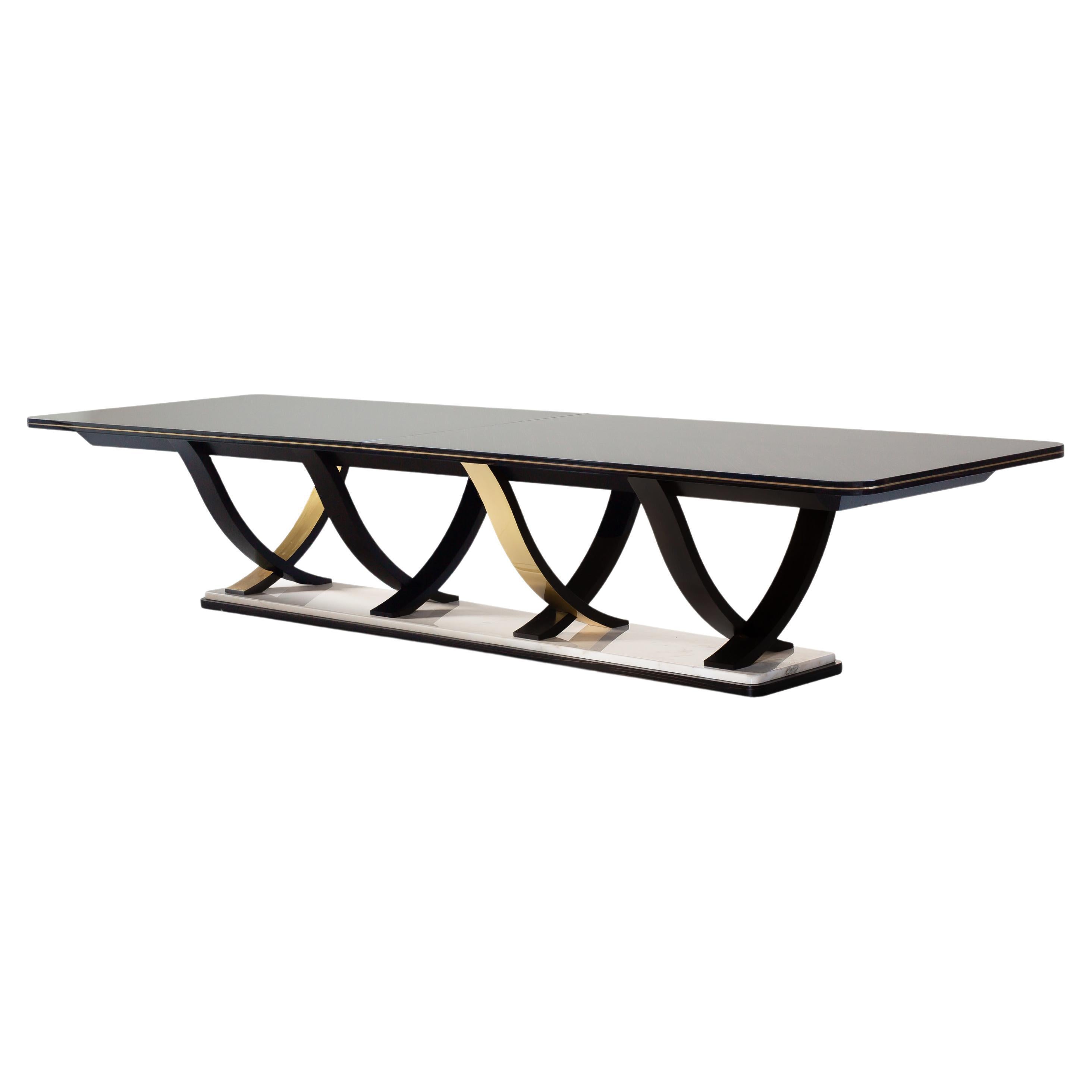 Extendable Dining Table Fontaine by Green Apple