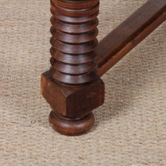 Extendable dining table, French craftsmanship from the 1940s