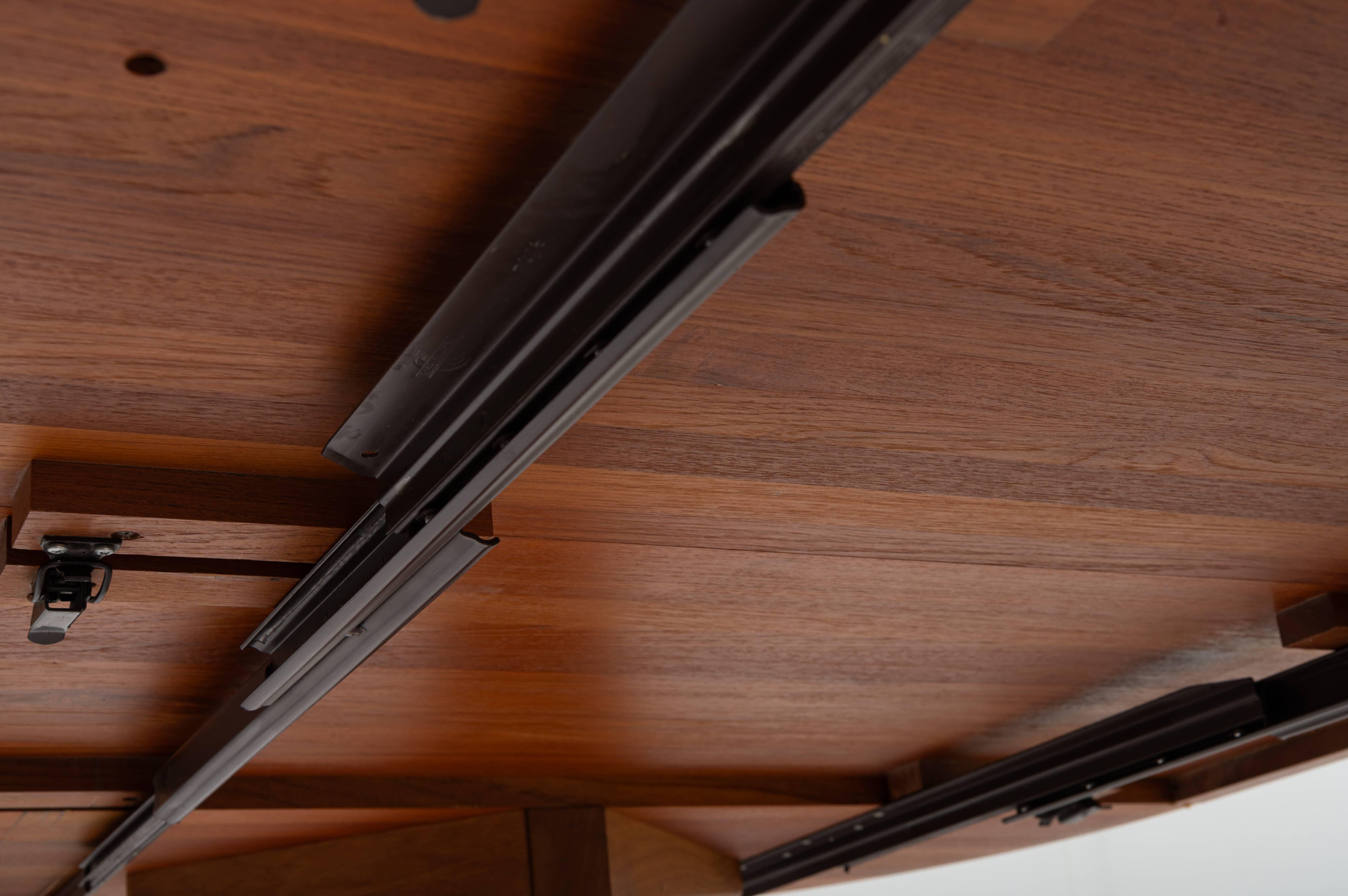 Extendable Dining Table from Glostrup Møbelfabrik, Denmark, 1960s For Sale 4