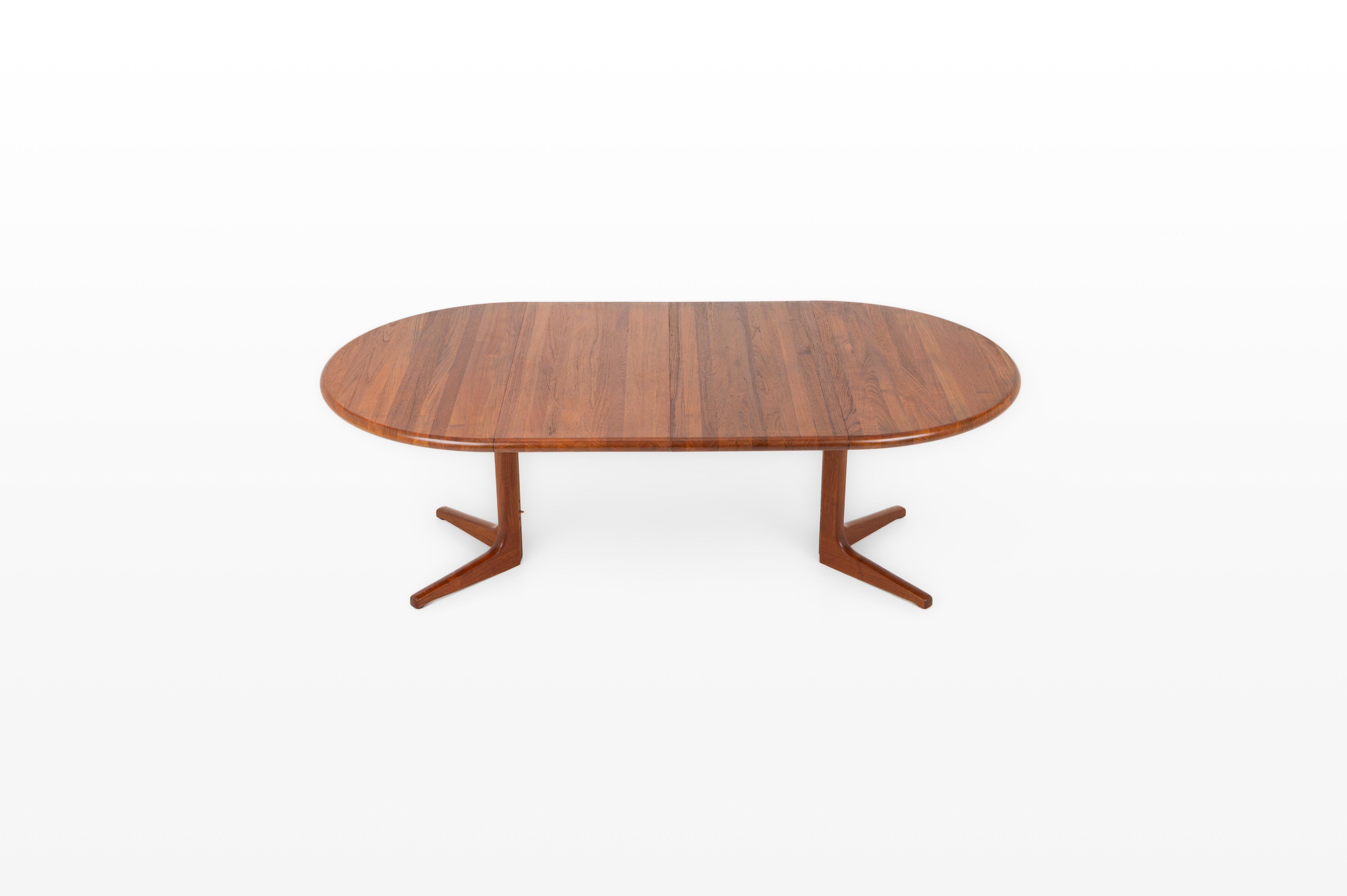 20th Century Extendable Dining Table from Glostrup Møbelfabrik, Denmark, 1960s For Sale