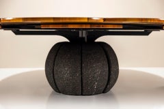 Extendable Dining Table “Gran Basilisco” By Enzo Testa For Bernini, Italy 1980's