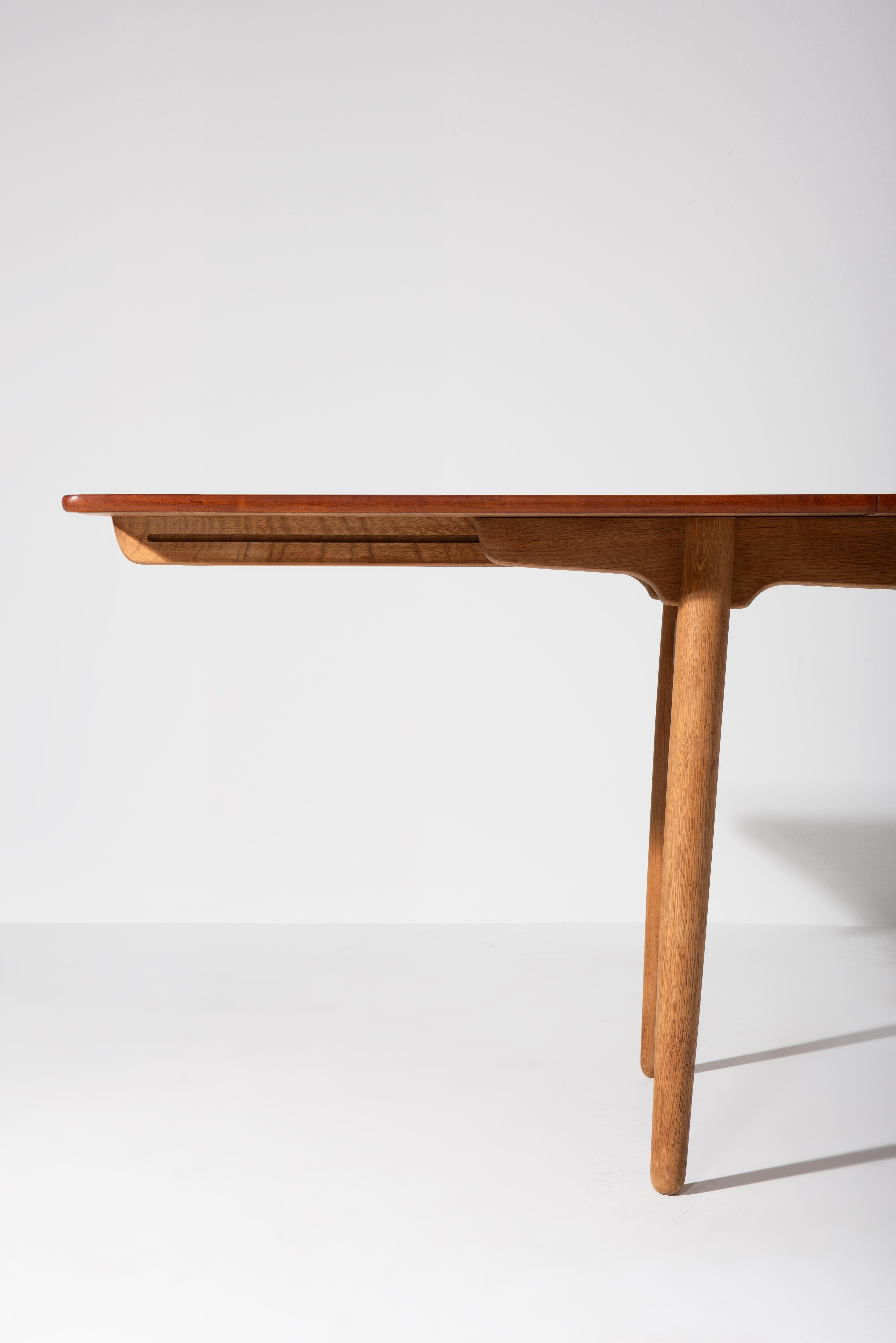 Extendable Dining Table Model AT-310 by Hans J. Wegner for Andreas Tuck 5