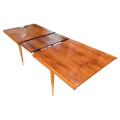 Extendable Dining Table in Hardwood, Giuseppe Scapinelli, 1950s, Brazil