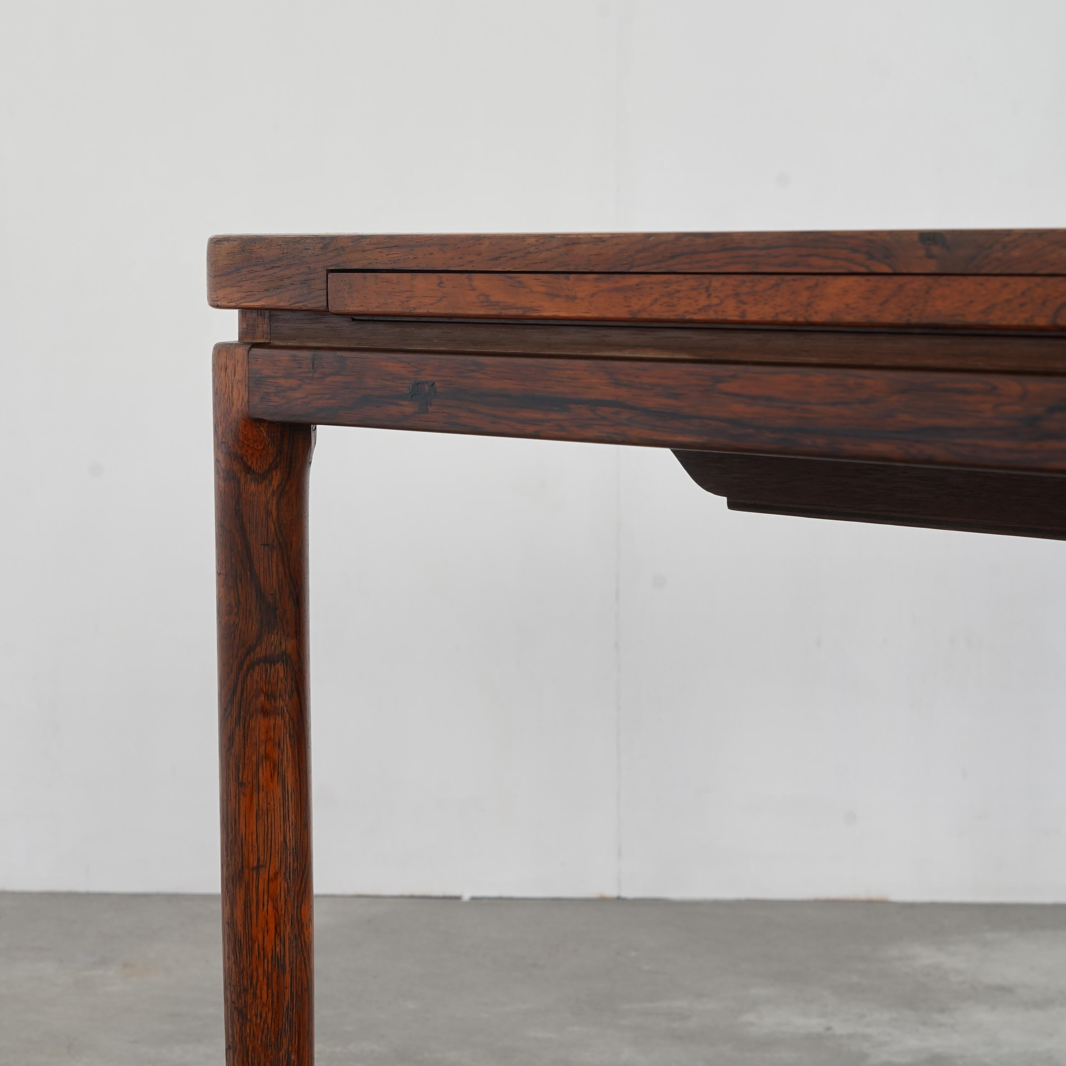 Extendable Dining Table in Rosewood by Johannes Andersen 7