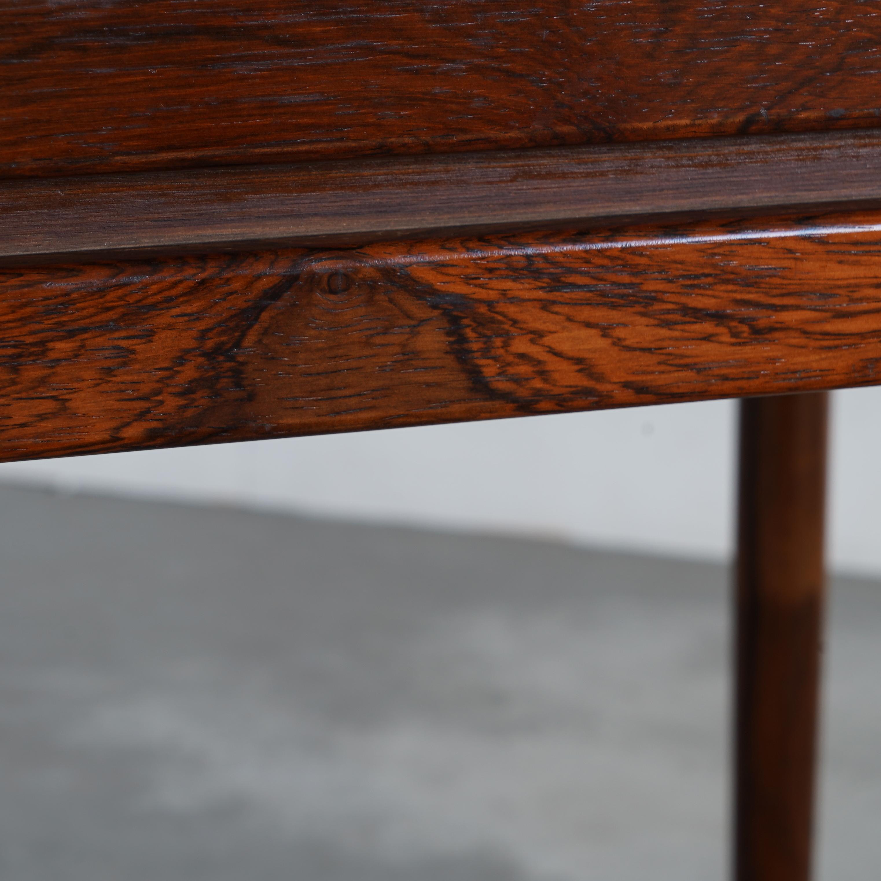 Extendable Dining Table in Rosewood by Johannes Andersen 1