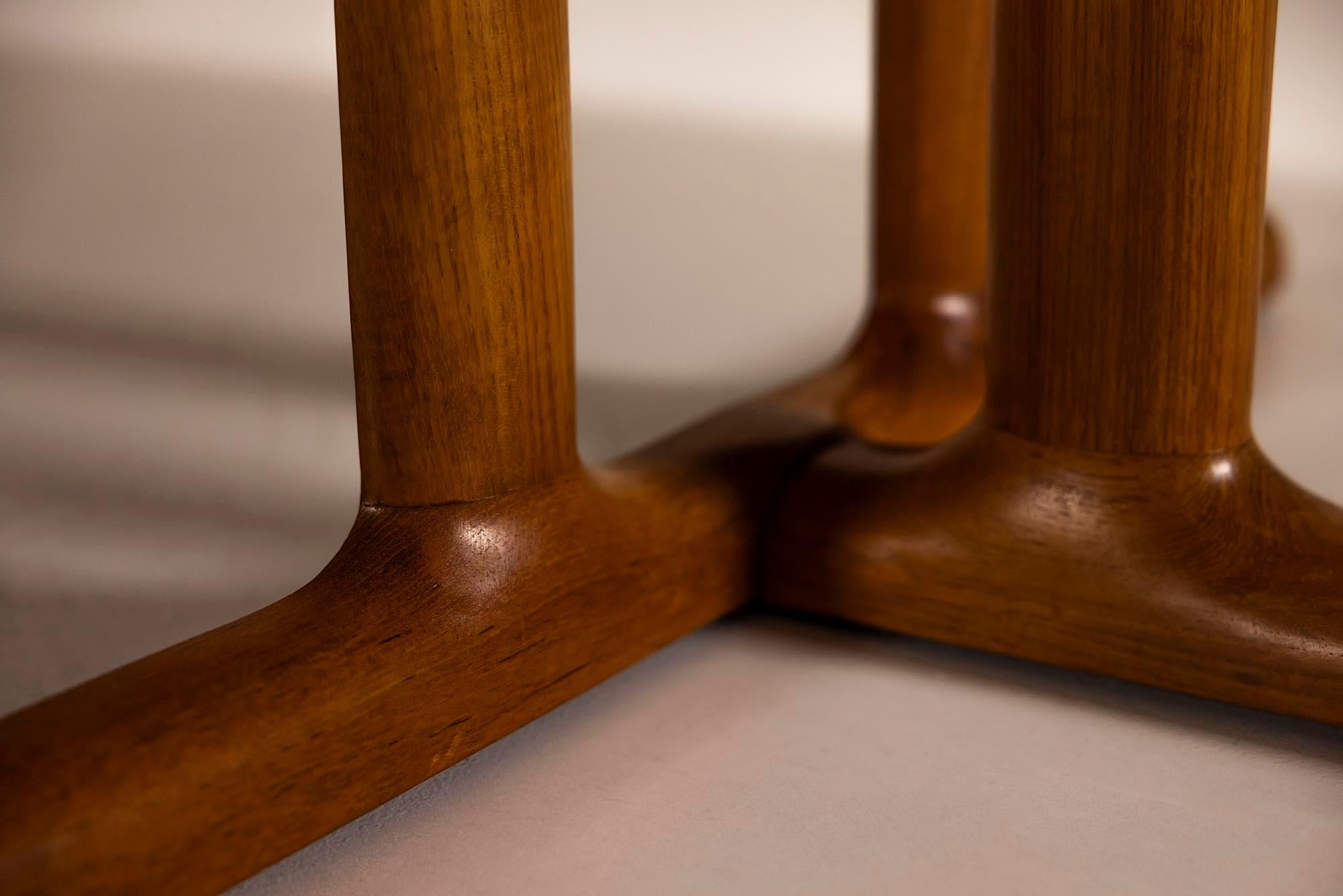 Extendable Dining Table in Teak attr. to Dyrlund, Denmark 1960s 6