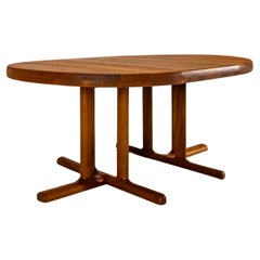 Extendable Dining Table in Teak attr. to Dyrlund, Denmark 1960s