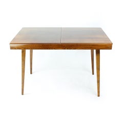 Extendable Dining Table In Walnut By Tatra, Czechoslovakia 1960s