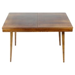 Extendable Dining Table In Walnut By Tatra, Czechoslovakia 1960s