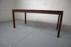 Extendable Dining Table in Wengé Wood, 1960s