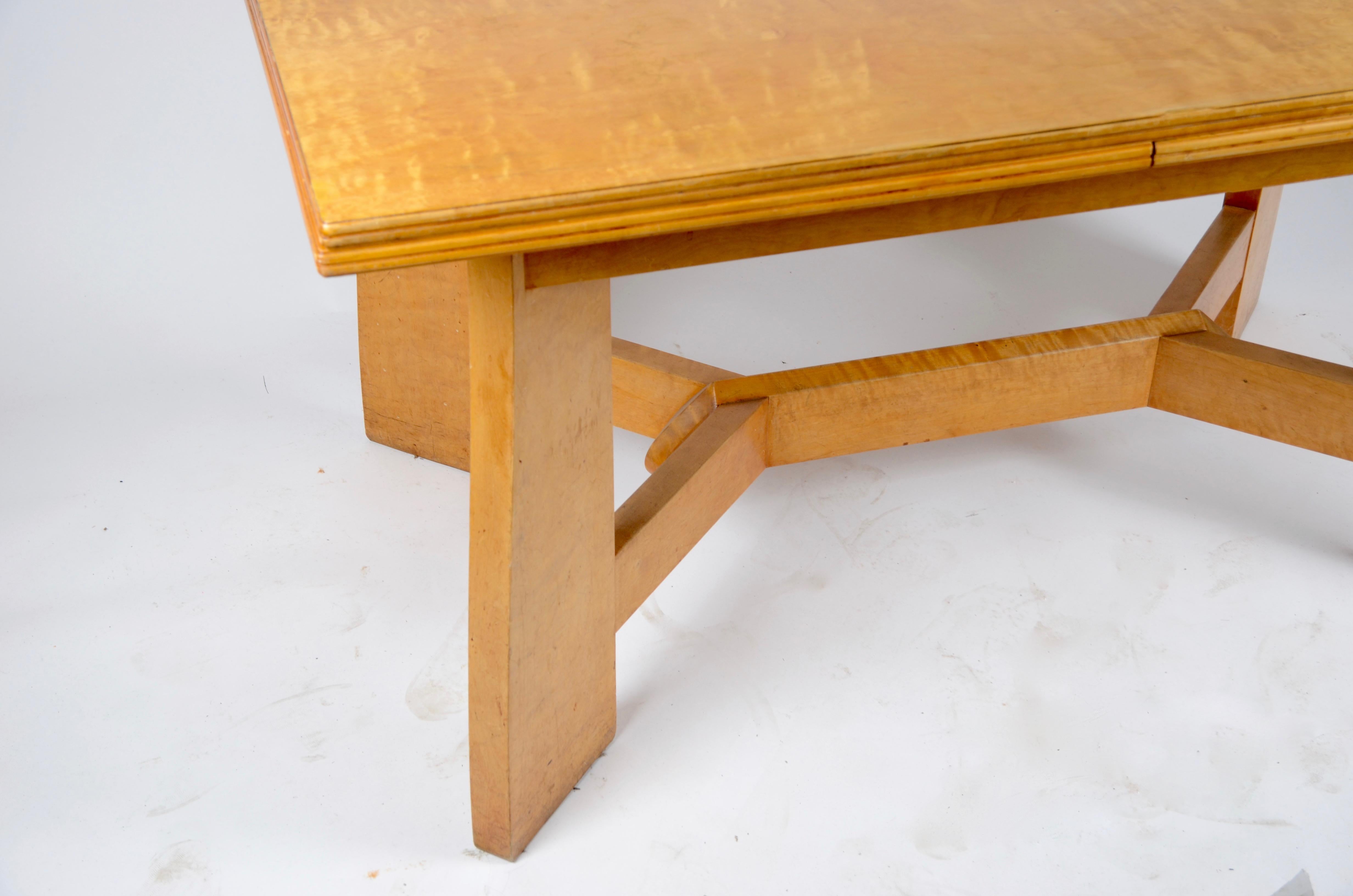 Extendable Dining Table, Jugend, 1910, Sweden In Good Condition In Stockholm, SE