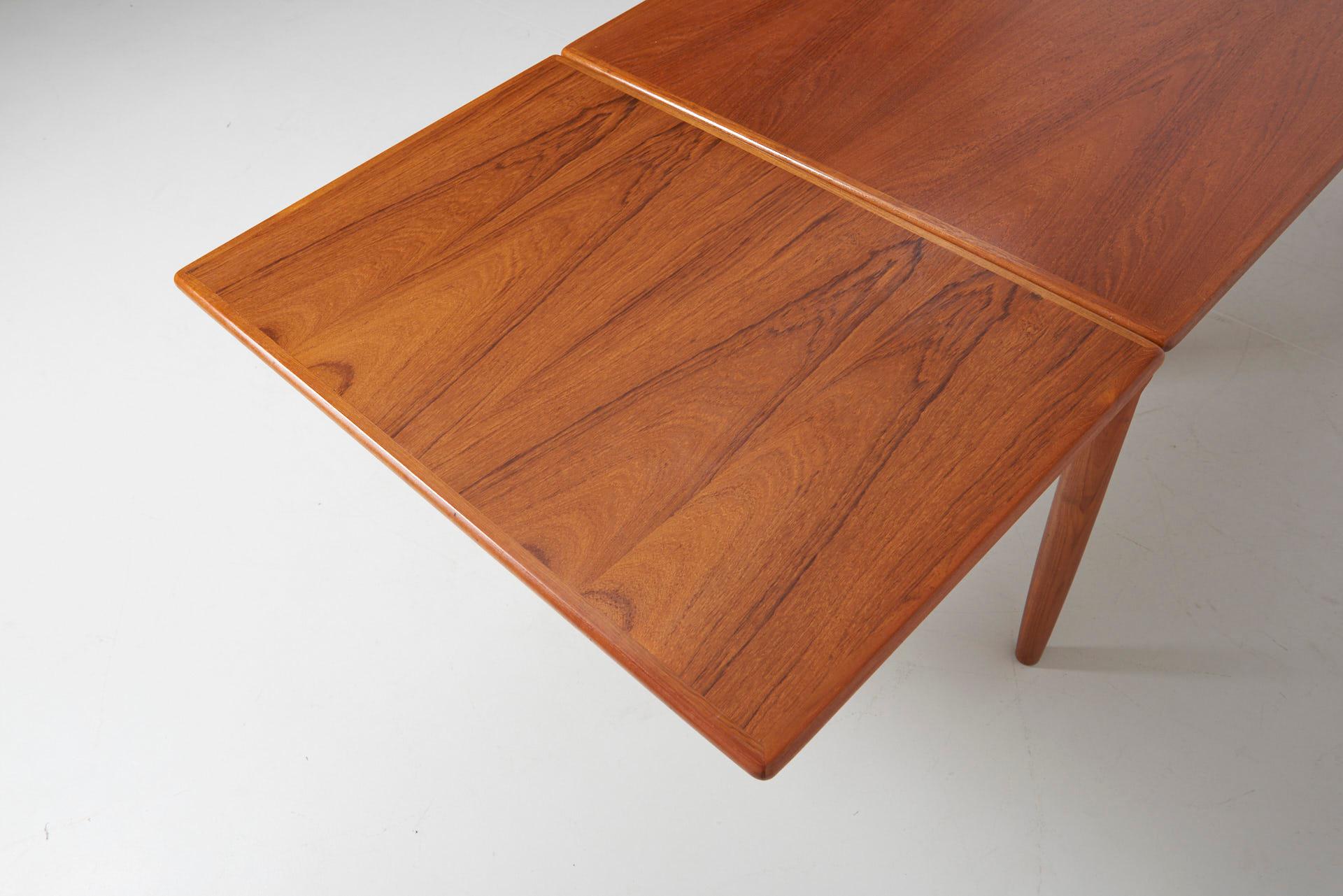 Extendable Dining Table with Two PullOut Leaves at 1stDibs table