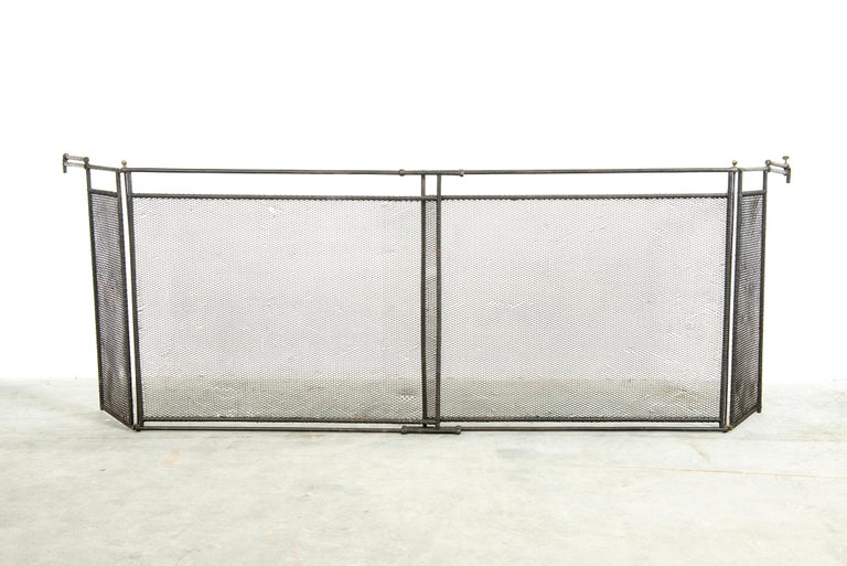 Extendable Firescreen / Fireplace Screen For Sale at 1stDibs