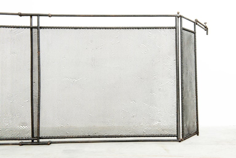 Extendable Firescreen / Fireplace Screen For Sale at 1stDibs