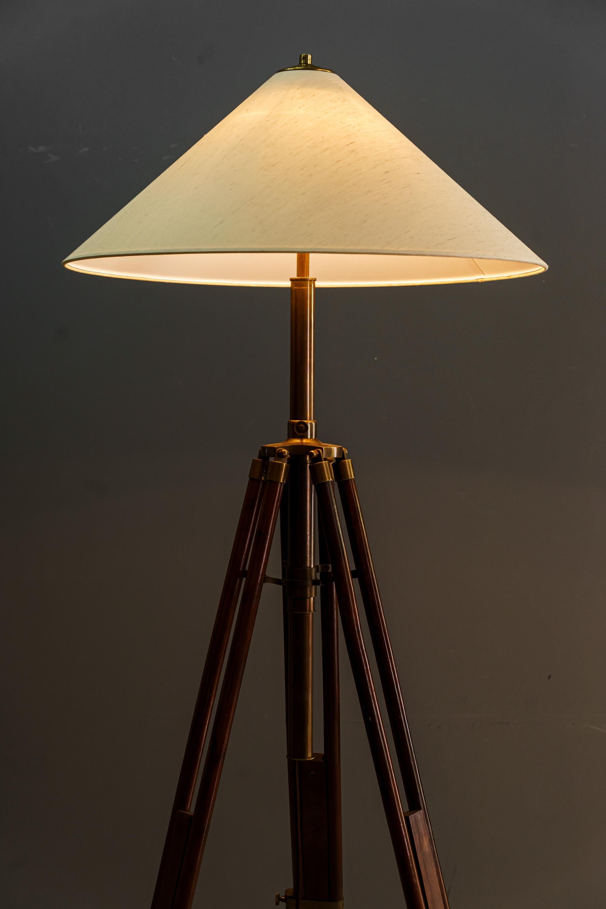 Extendable Floor lamp vienna around 1950s For Sale 12