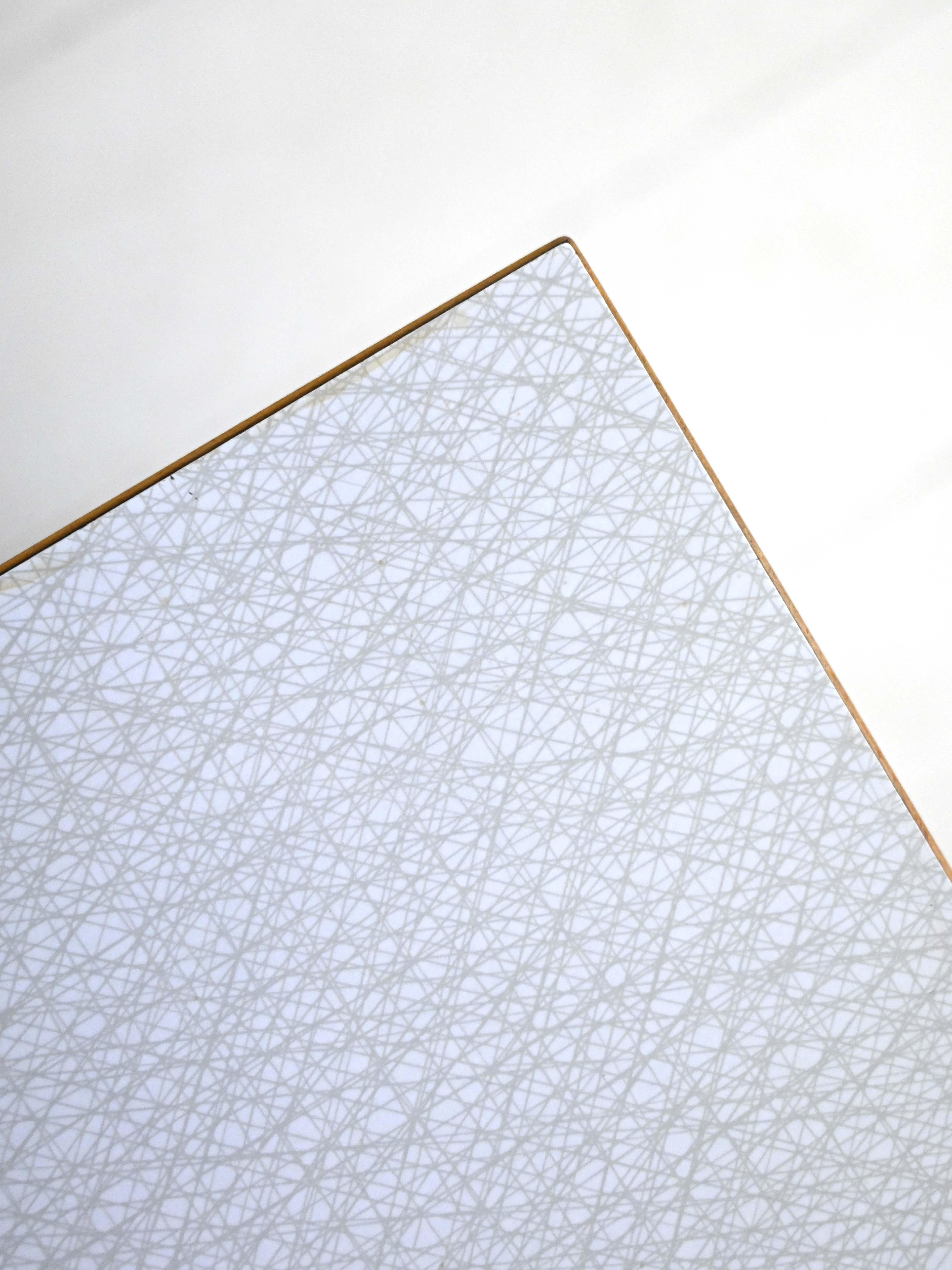 Scandinavian Modern Extendable Formica Table