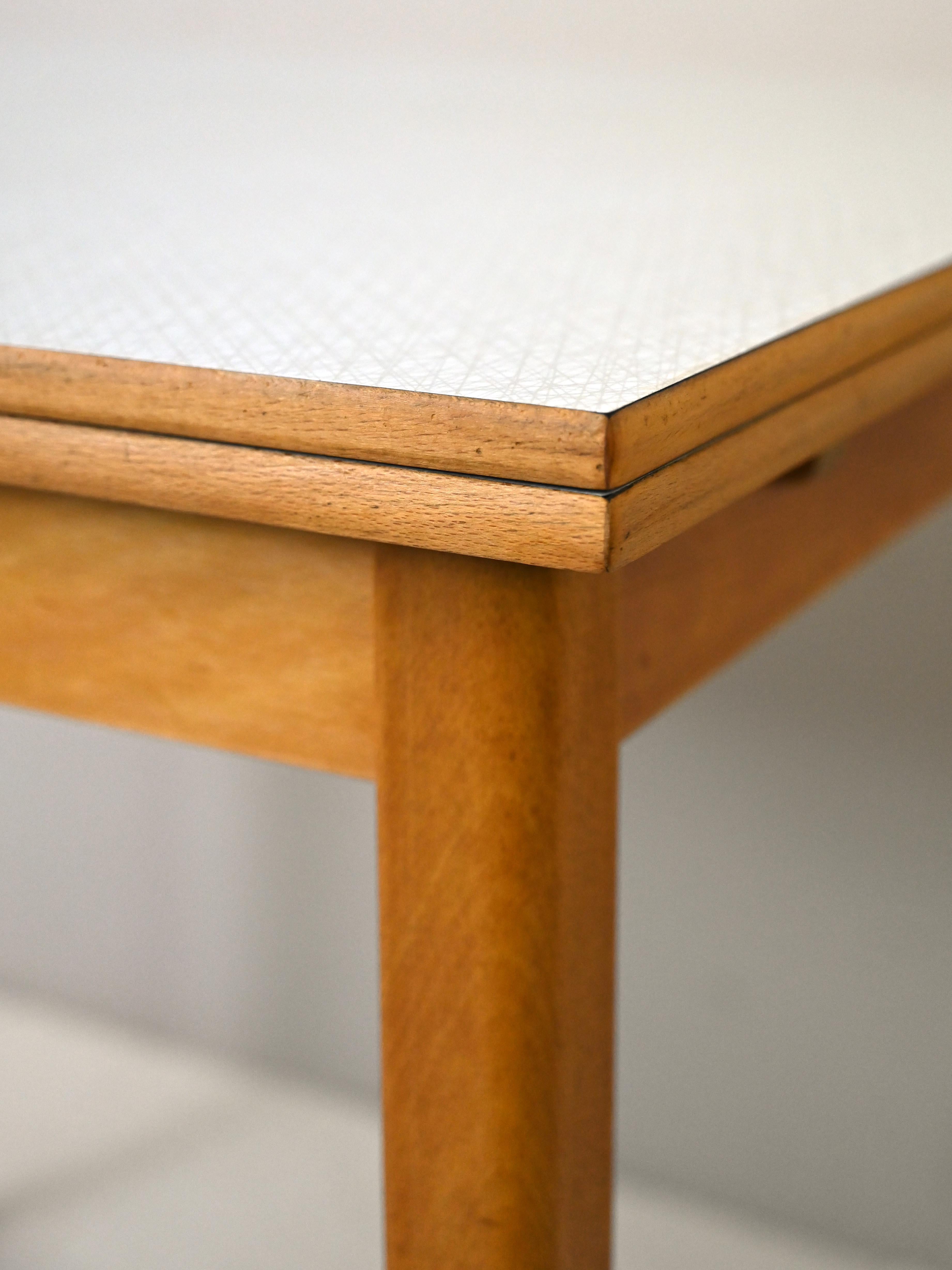 Scandinavian Extendable Formica Table