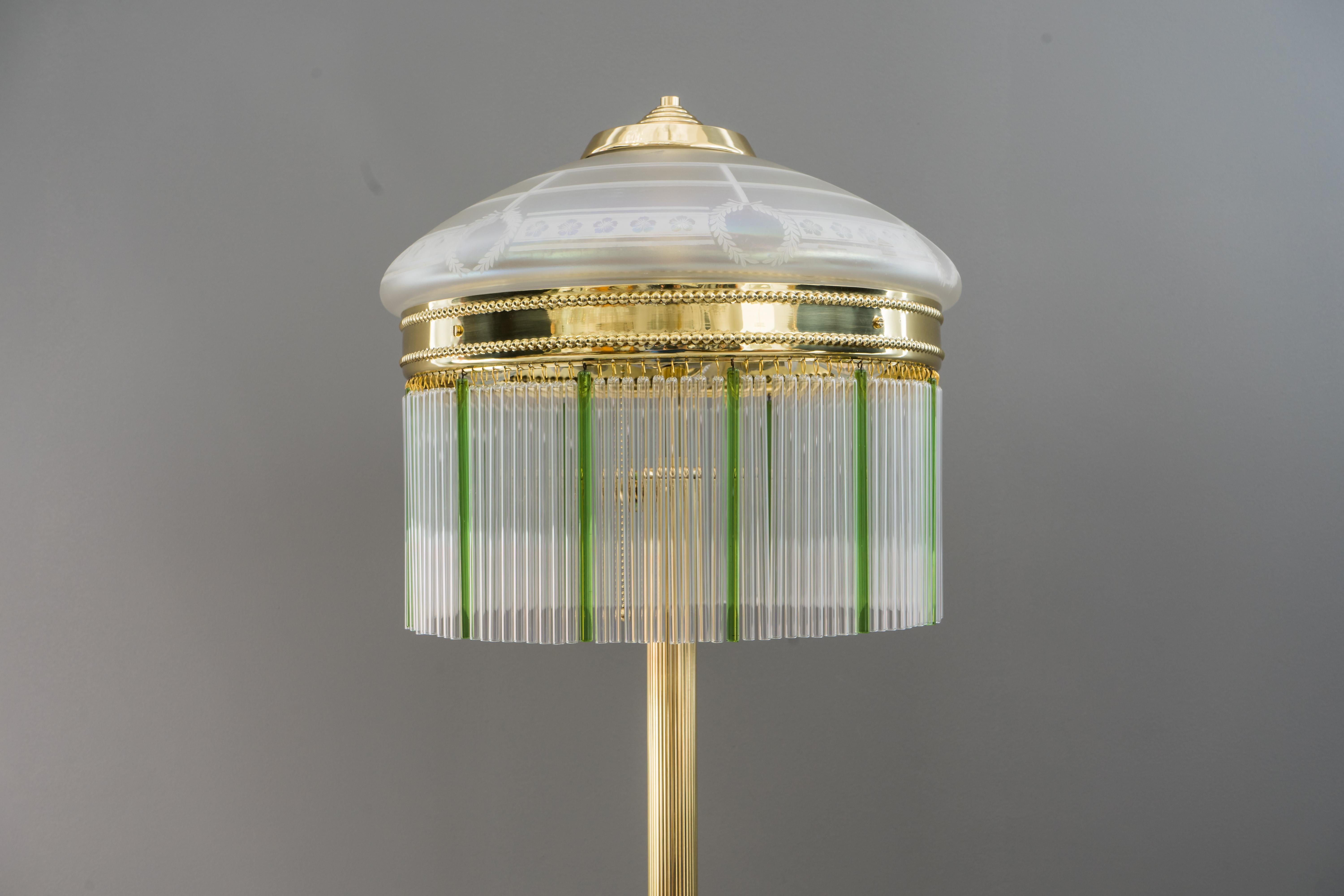 Laccato Lampada da terra estensibile Jugendstil Vienna, 1908 circa in vendita
