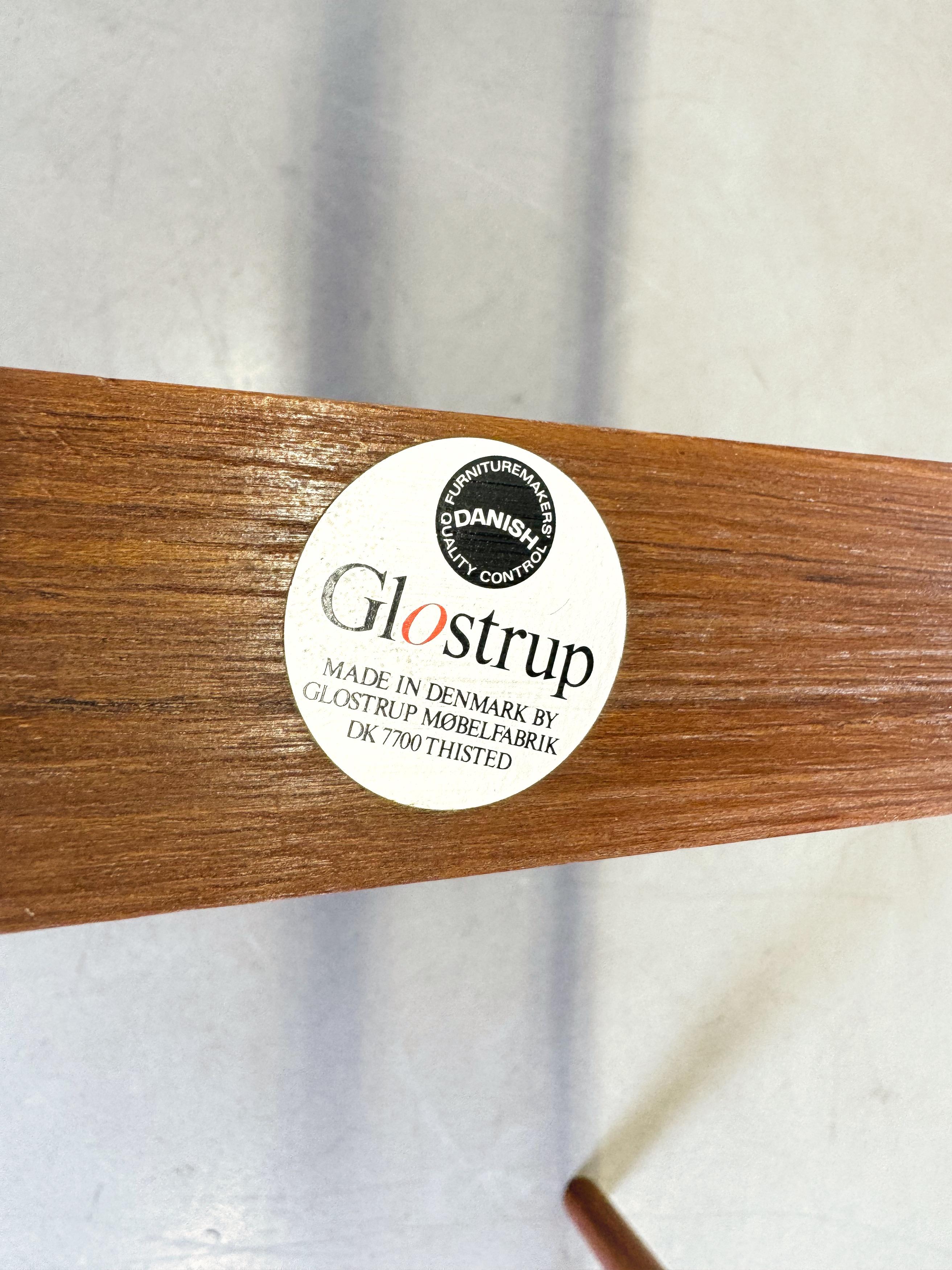 Table de salle à manger extensible Mid Century Glostrup Møbelfabrik teck en vente 2