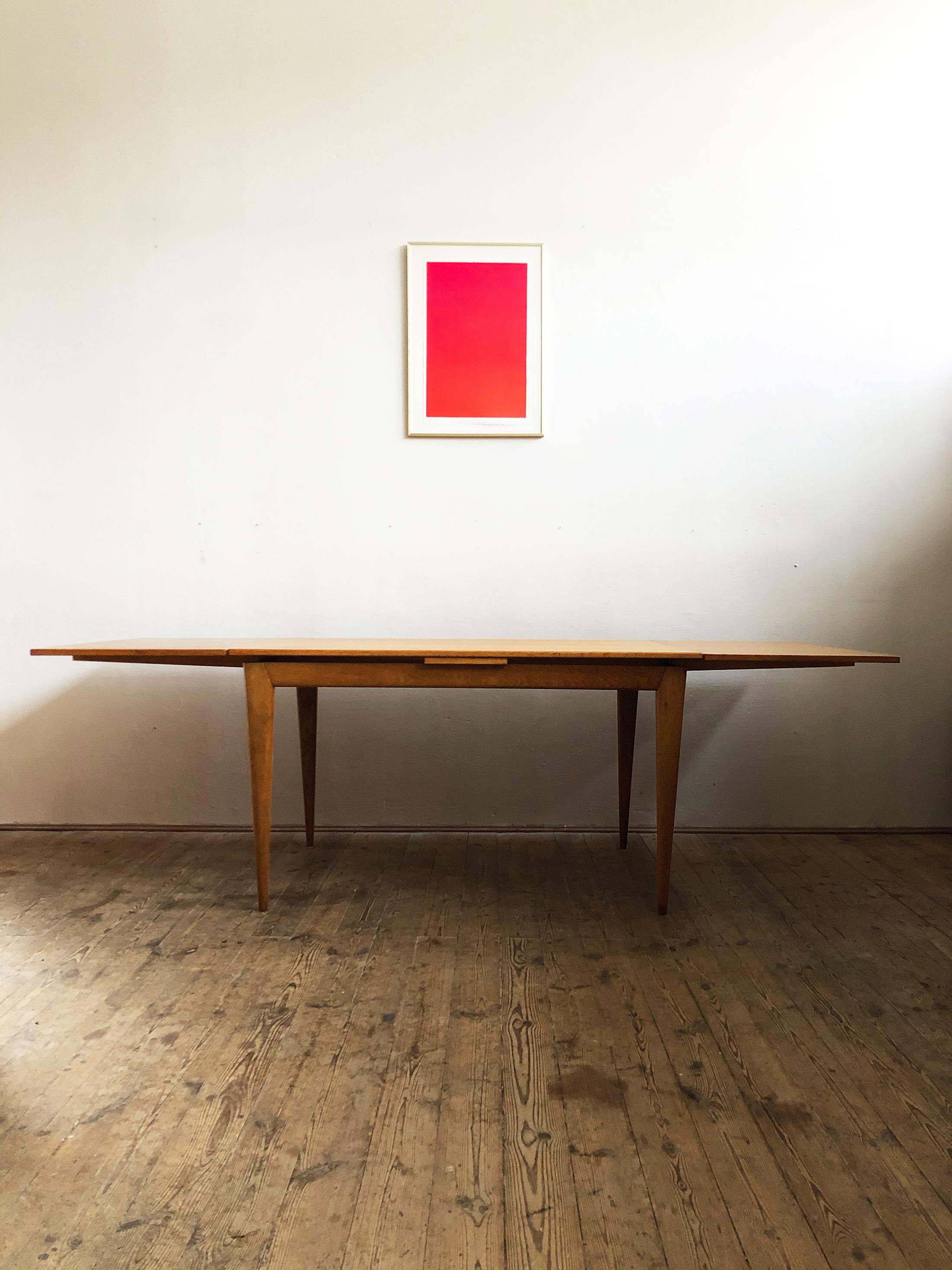 Danish Extendable Oak Dining Table by Niels O. Møller for J.L. Møllers Møbelfabrik For Sale