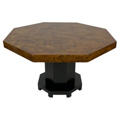 Extendable Octagon Game or Dining Table Attributed to Harvey Probber