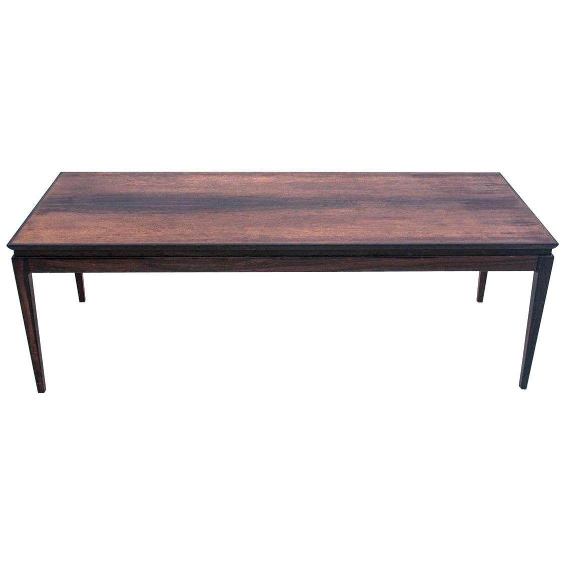 Extendable Rosewood Coffee Table, Denmark, 1960s