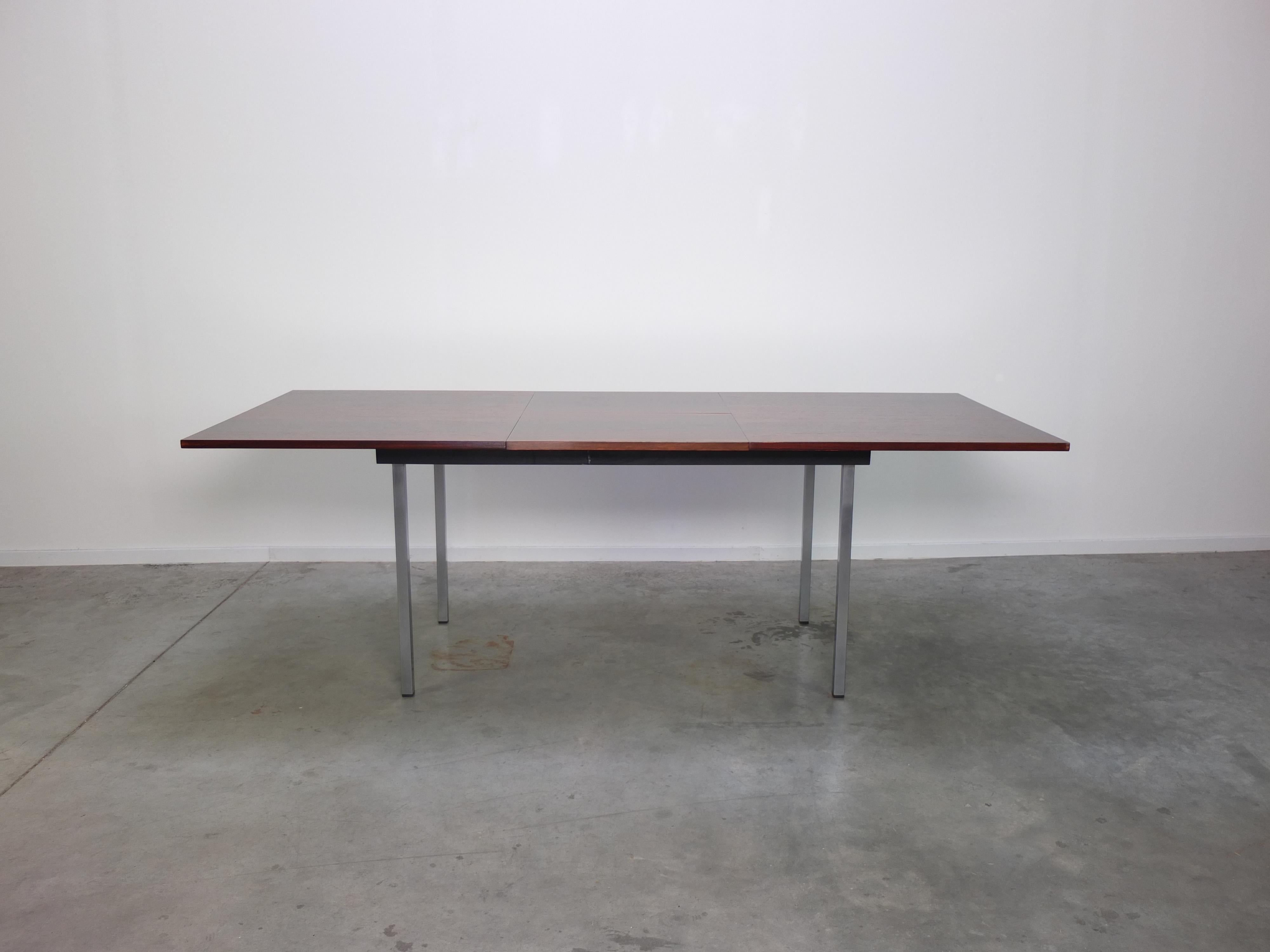 Extendable Rosewood Dining Table by Alfred Hendrickx for Belform, 1960s 3