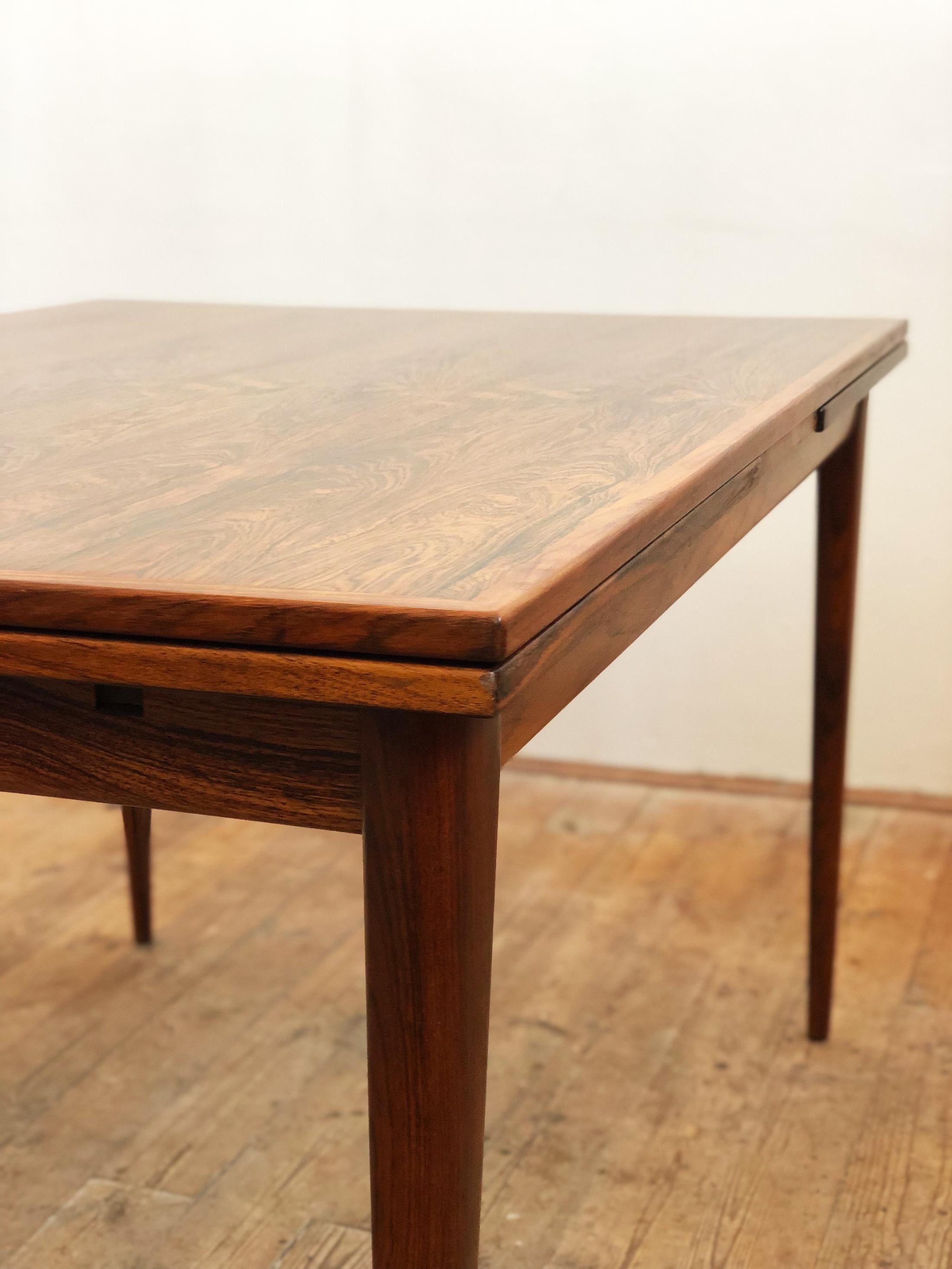 Extendable Rosewood Dining Table by Niels O. Møller for J.L. Møllers Møbelfabrik 4