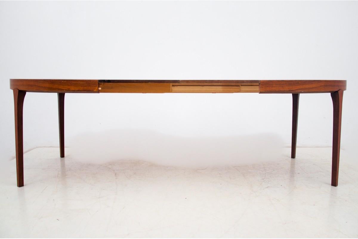 Extendable Rosewood Dining Table, Omann Jun, Danish Design, 1960s 2