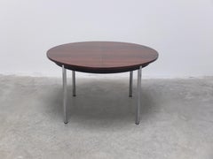 Extendable Round Dining Table by Alfred Hendrickx for Belform, 1960s
