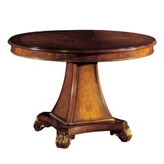 dining table round extendable rosewood 1stdibs