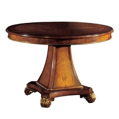 Extendable Round Dining Table