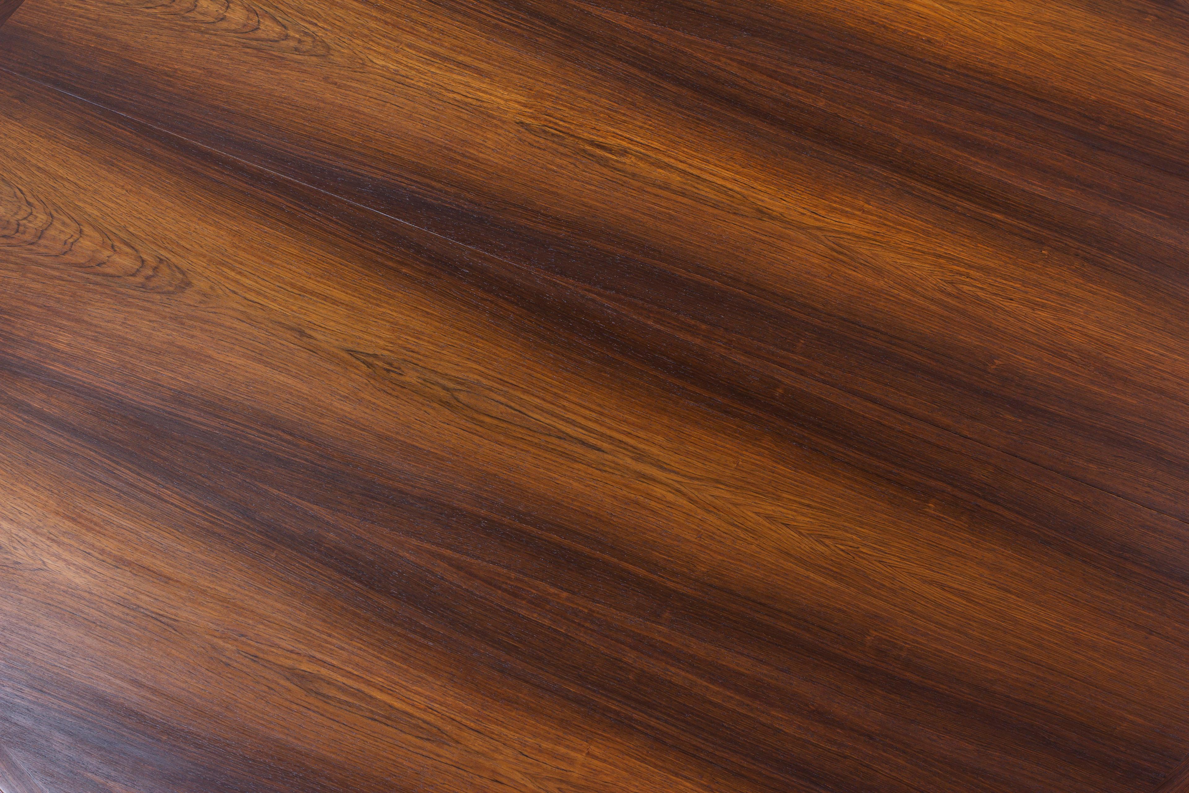 Extendable Round Dining Table in Rosewood by Arne Vodder, Denmark, 1960s 5