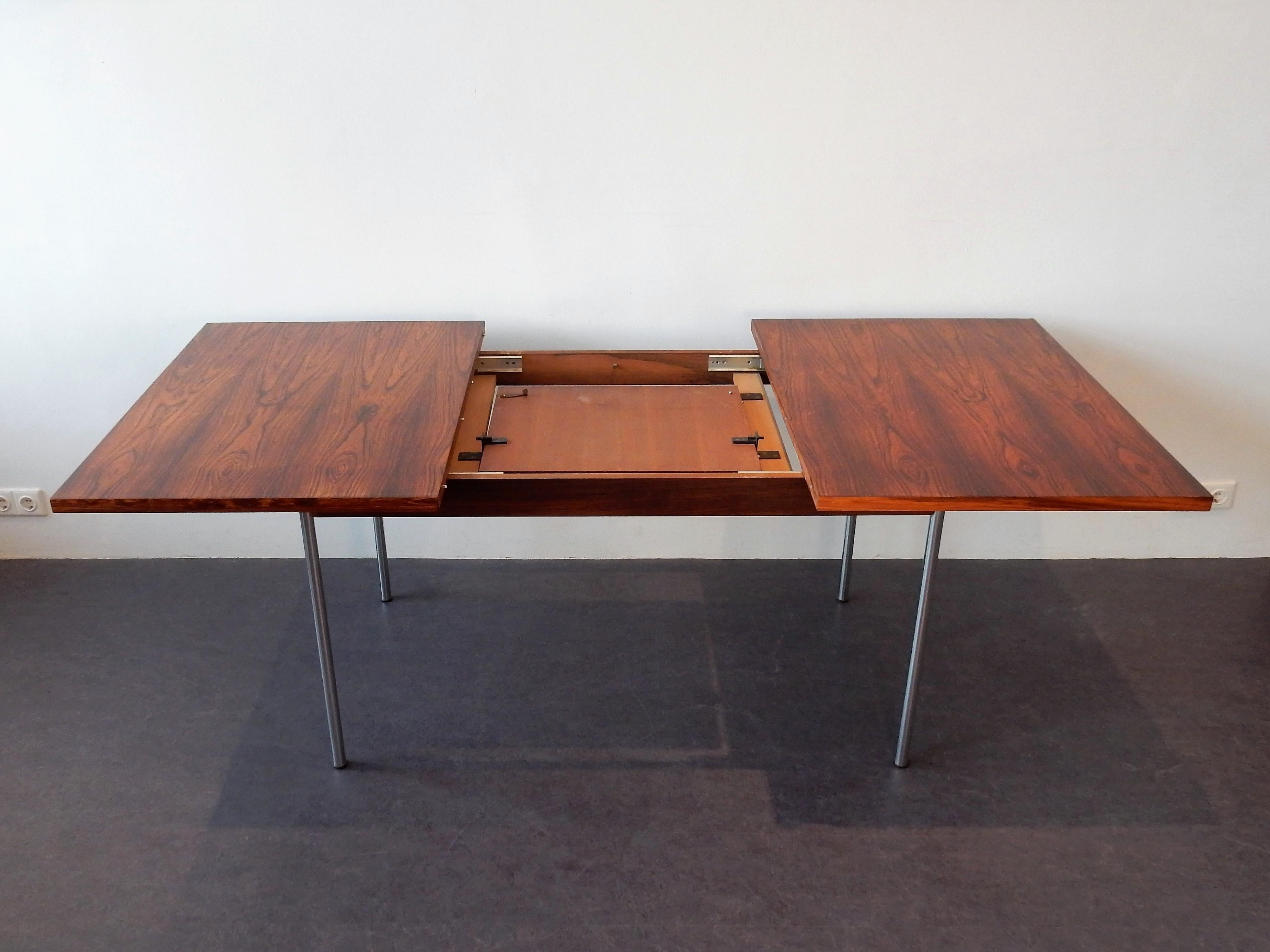 Mid-Century Modern Extendable SM08 Palissander Dining Table by Cees Braakman for Pastoe, 1960s