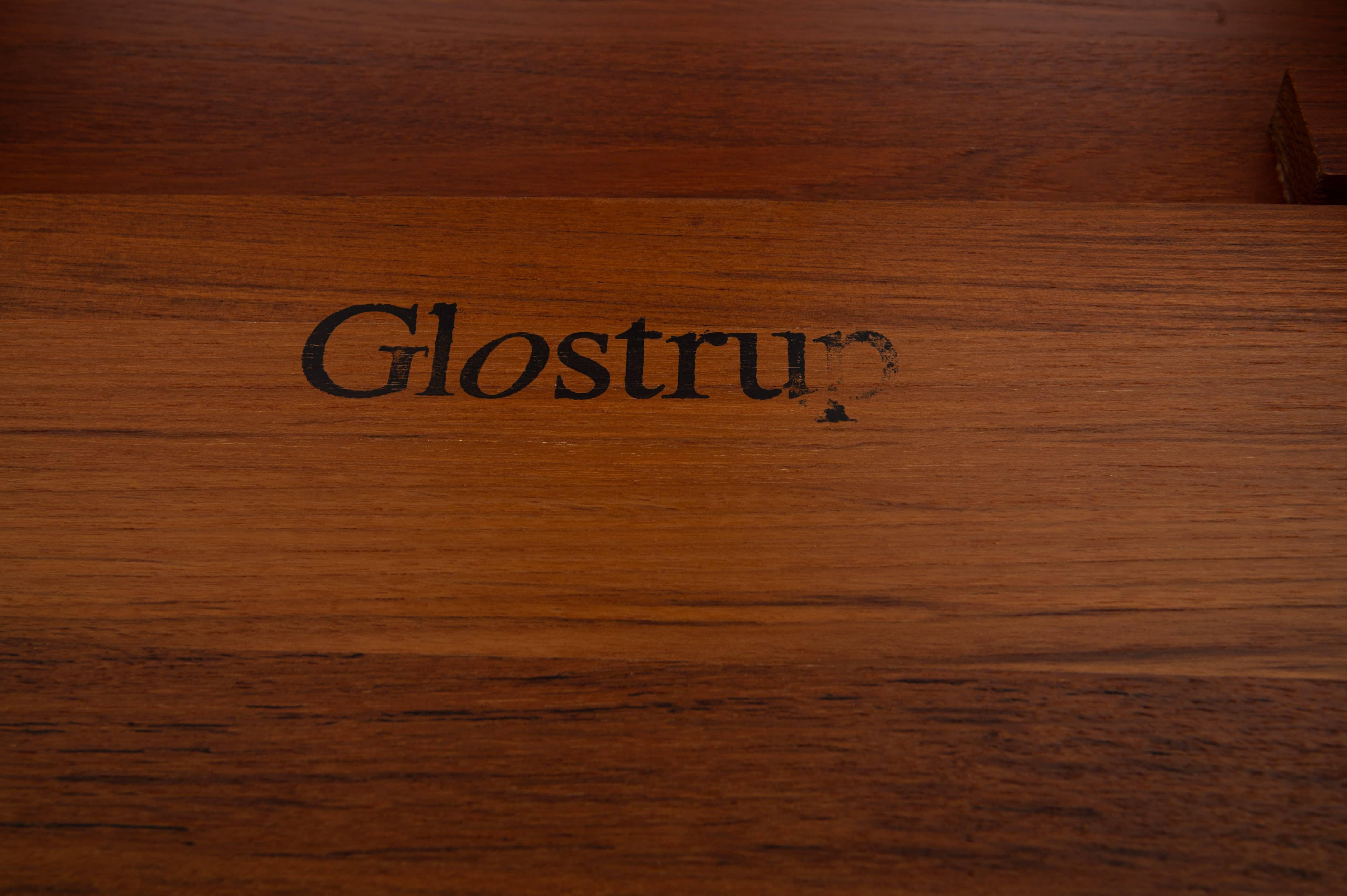 Extendable Solid Teak Dining Table from Glostrup Møbelfabrik, 1960s For Sale 4
