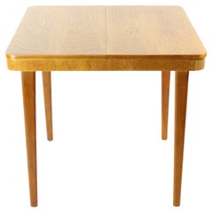 Extendable Square Midcentury Dining Table, Jitona 1960s